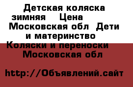 Детская коляска зимняя  › Цена ­ 4 000 - Московская обл. Дети и материнство » Коляски и переноски   . Московская обл.